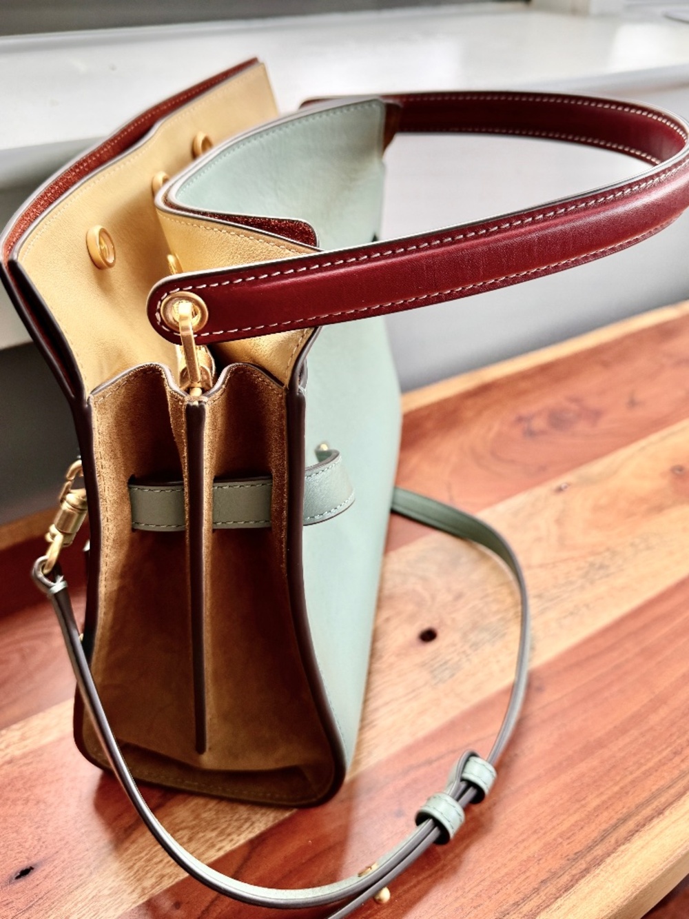 NWOT: Tory Burch Lee Radziwill Bag - Rare color combination - Picture 2 of 10